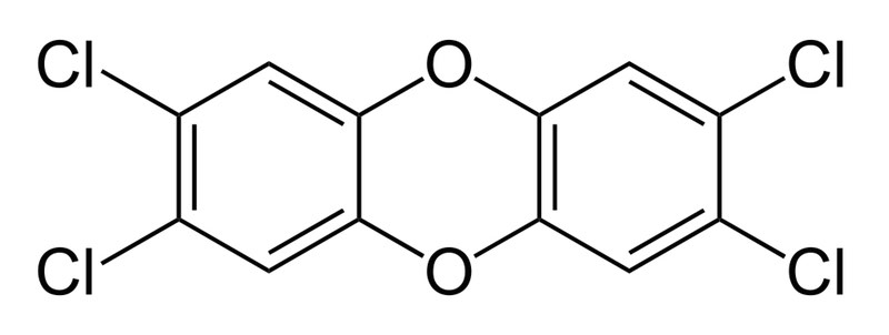Molecular Structure of Dioxin