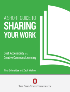 A Short Guide to Sharing Your Work book cover