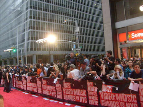 Red Carpet for Music Video Awards