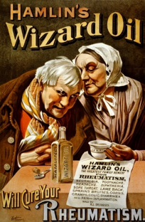 Advertisement for Wizard Oil