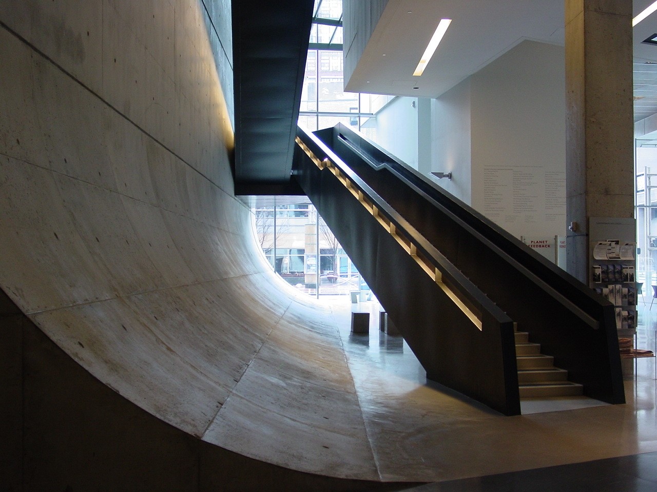Contemporary Arts Center ramp
