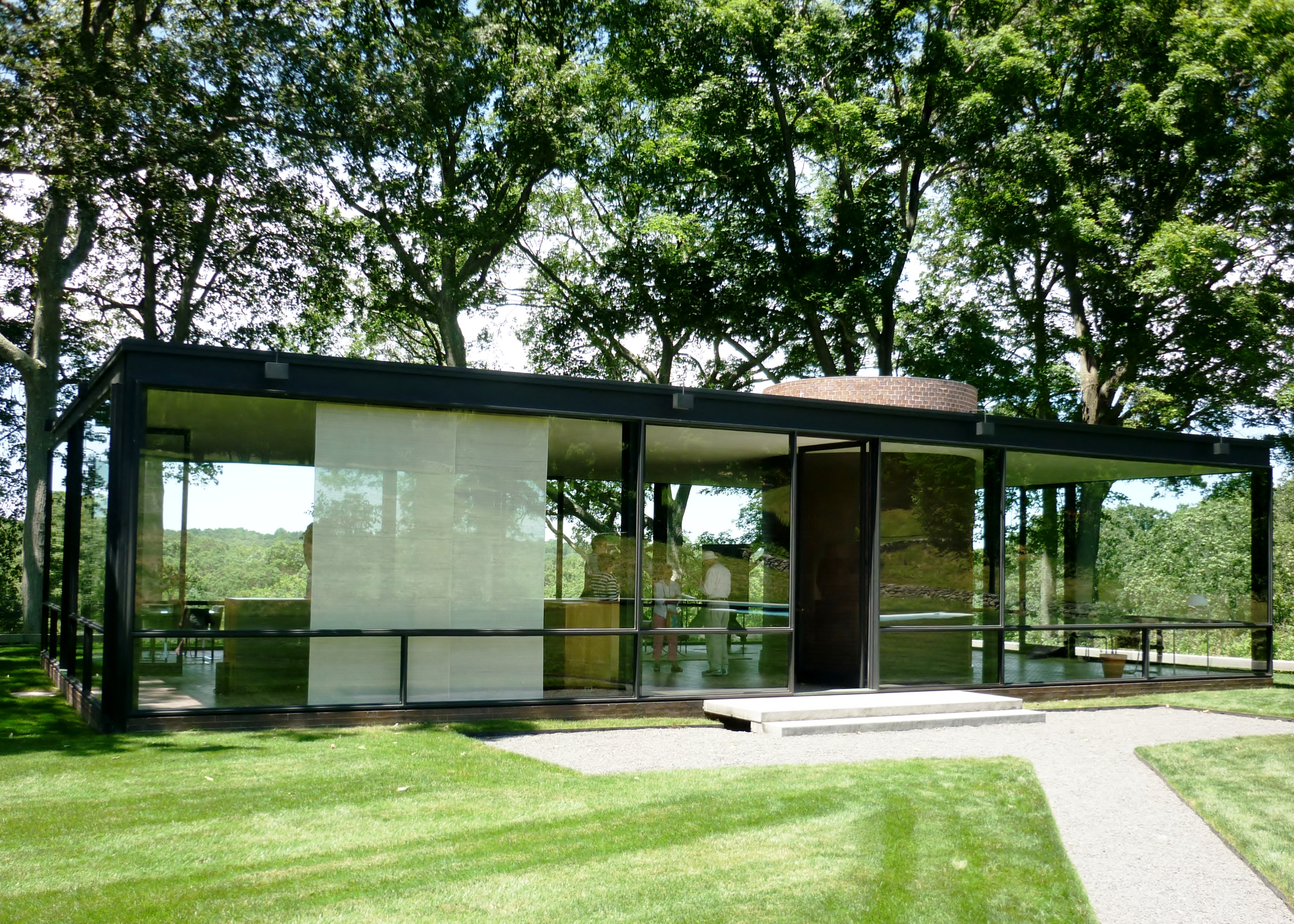 Image of glass house.