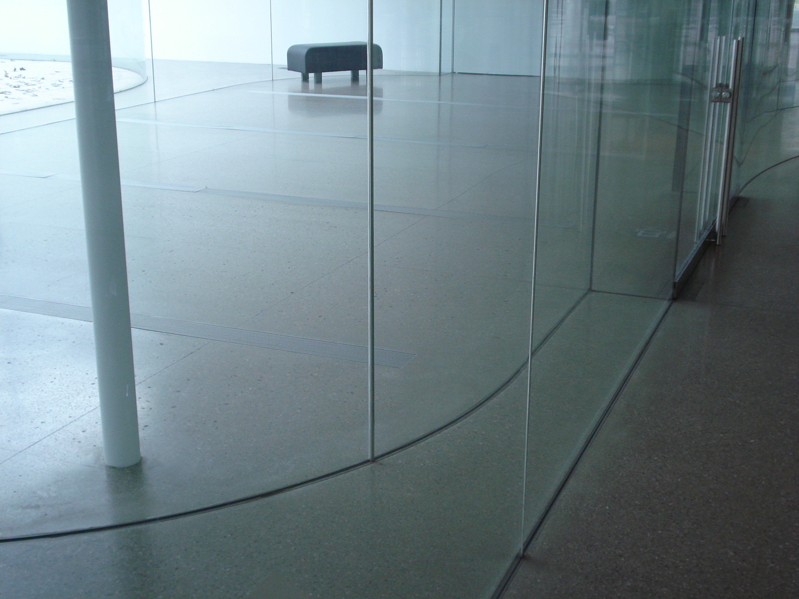 Image of Glass Pavilion Detail