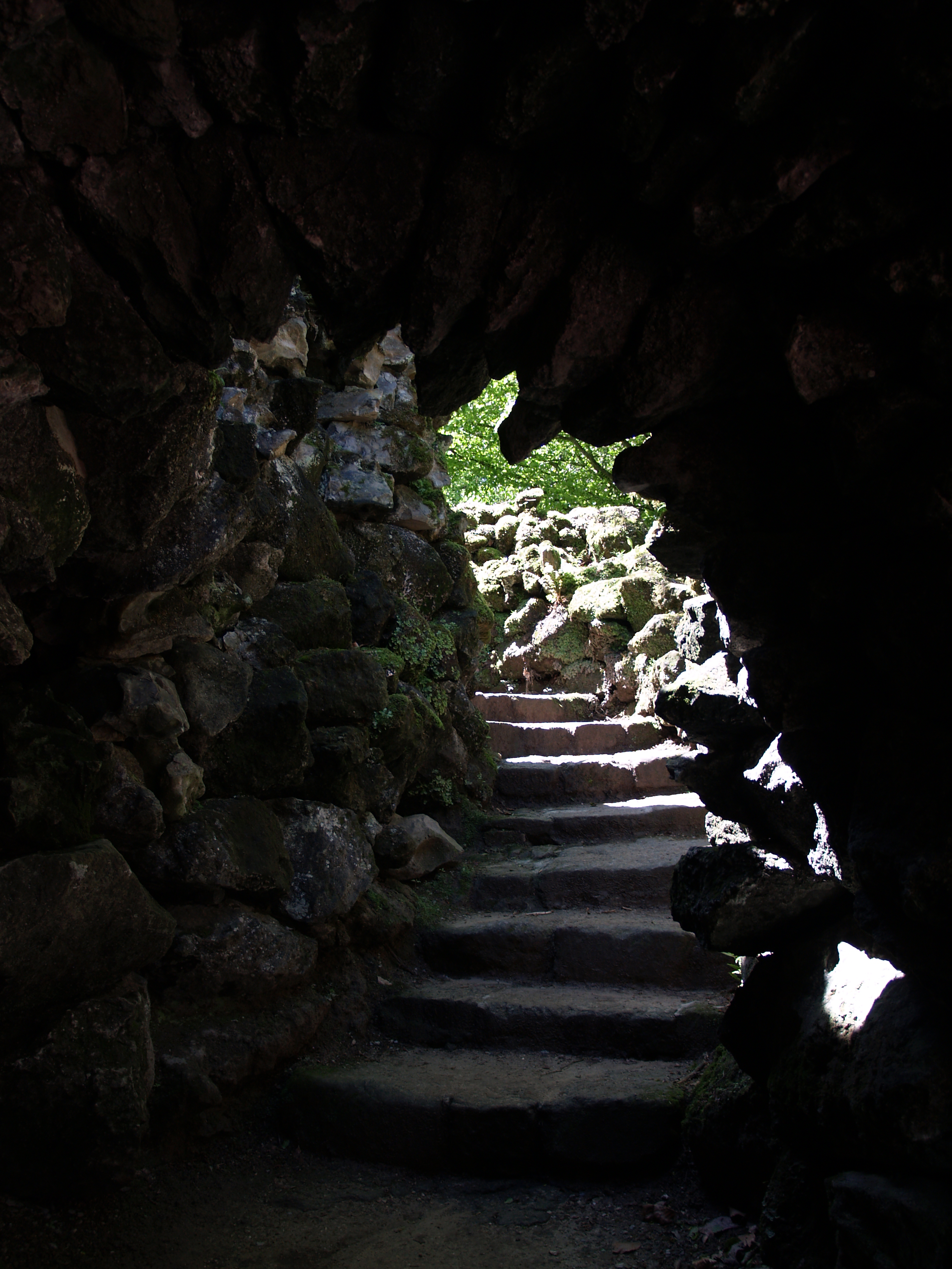 Stourhead Grotto Steps.