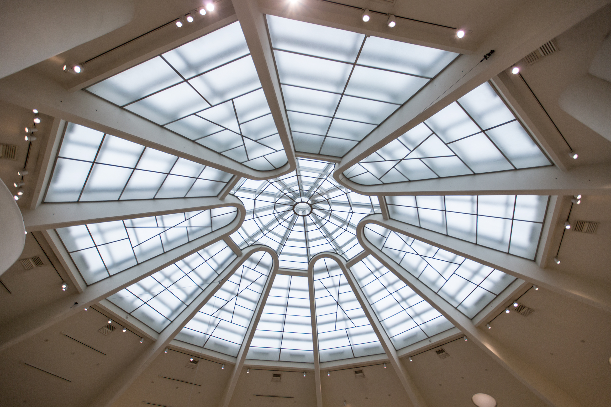Image of guggenheim inteior skylight