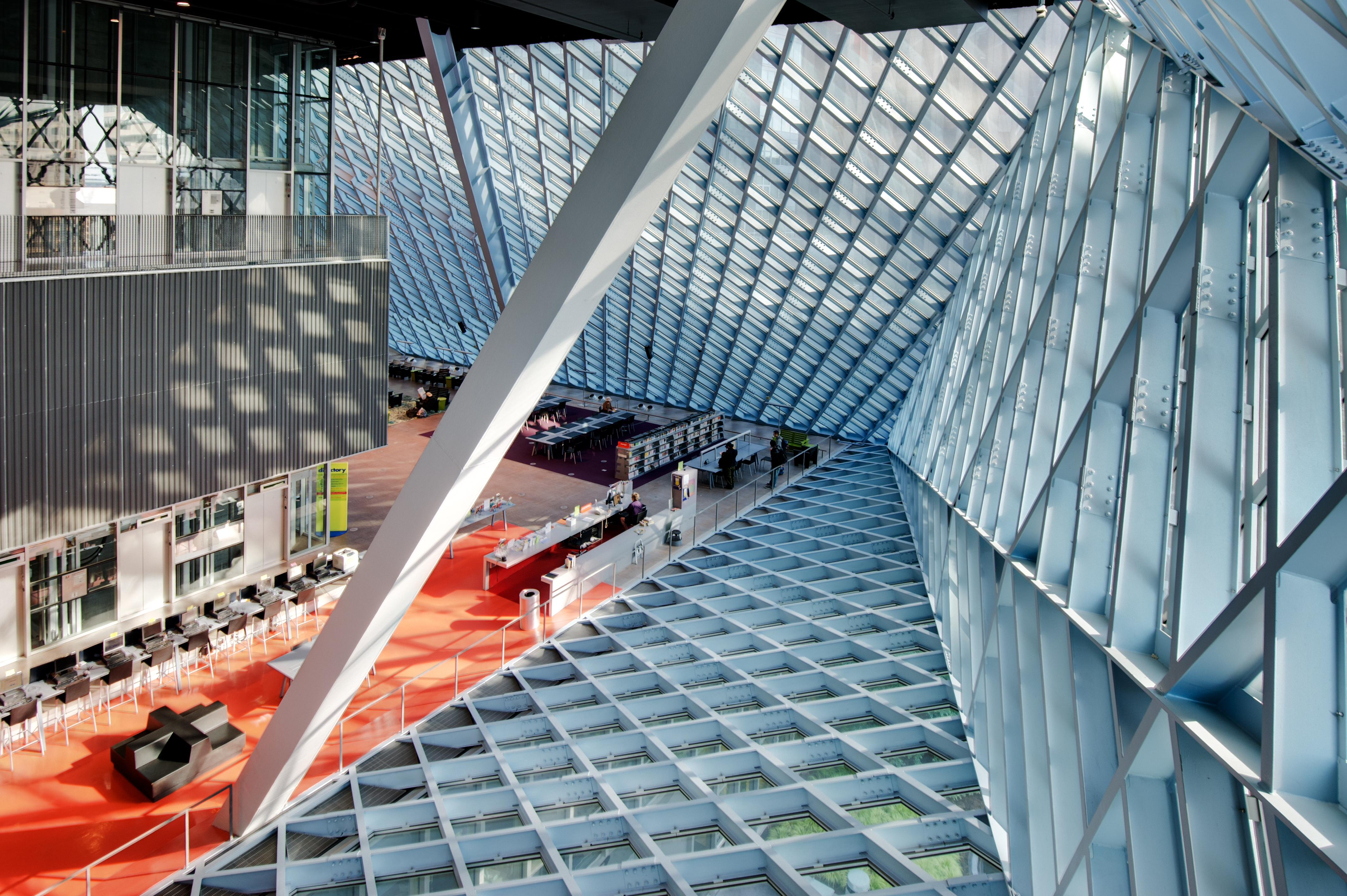 Image of seattle public library