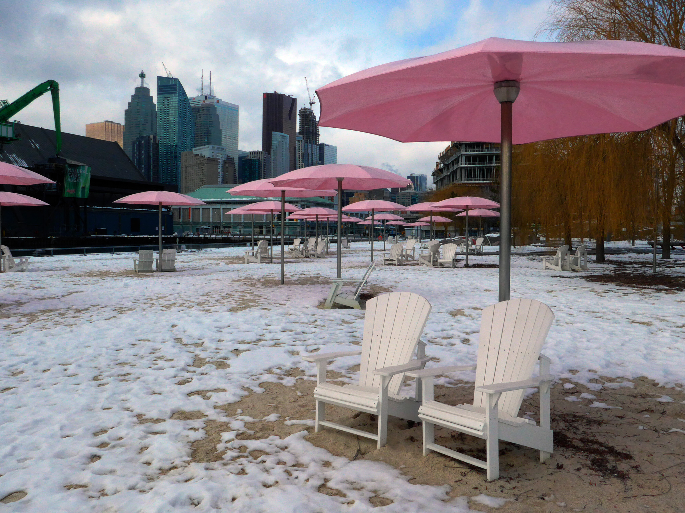 Image of sugarbeach in the winter