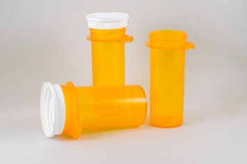 emply prescription drug bottles