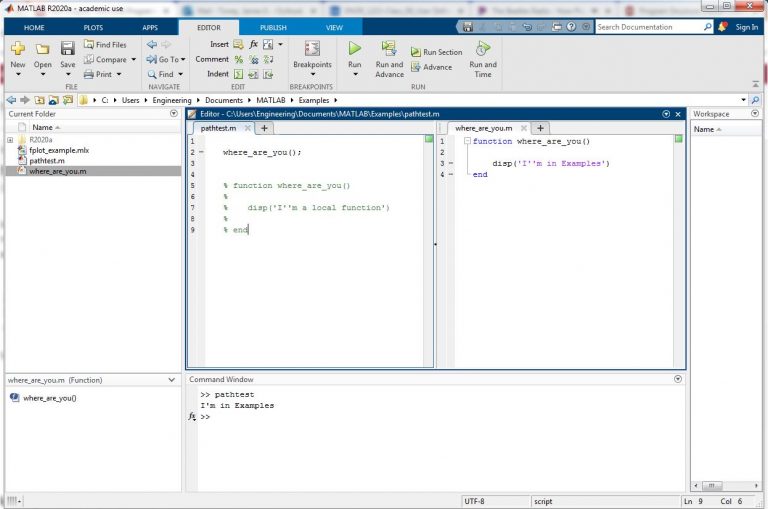 Program Structure – MATLAB Programming for Engineering Applications