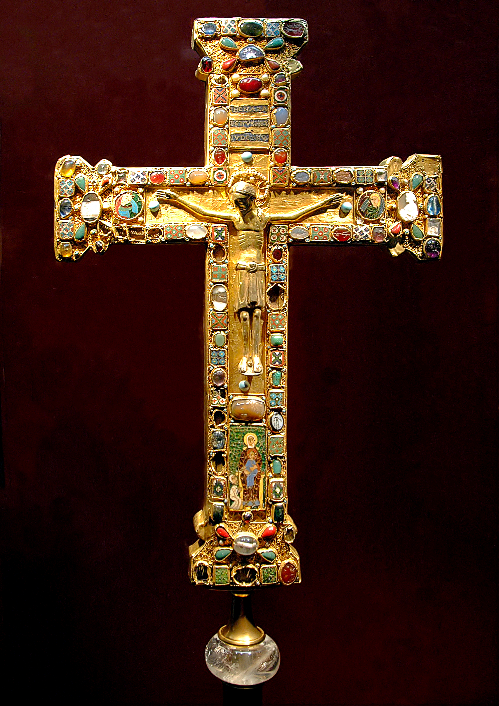 The Cross of Mathilde in the Essen Cathedral Treasury