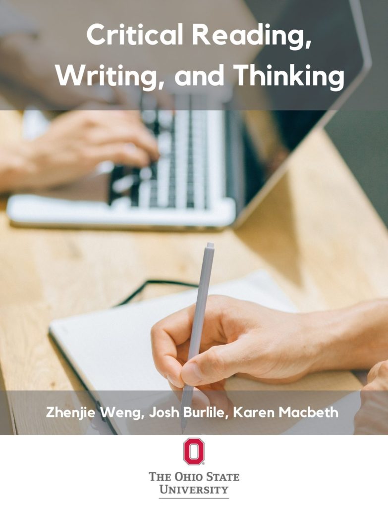 Critical Reading Writing And Thinking Simple Book Publishing