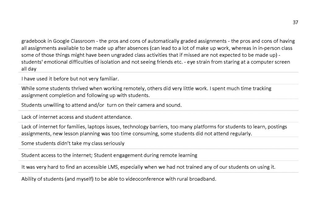 Team LMS Survey pg. 37