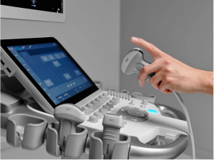 image of a current ultrasound scanning machine