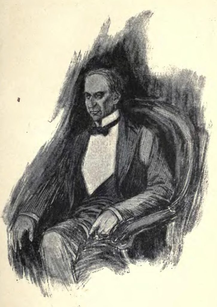 Dr. Jekyll seated