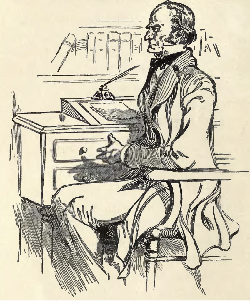 Mr. Utterson at his desk