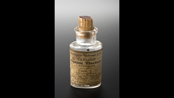 bottle of laudanum