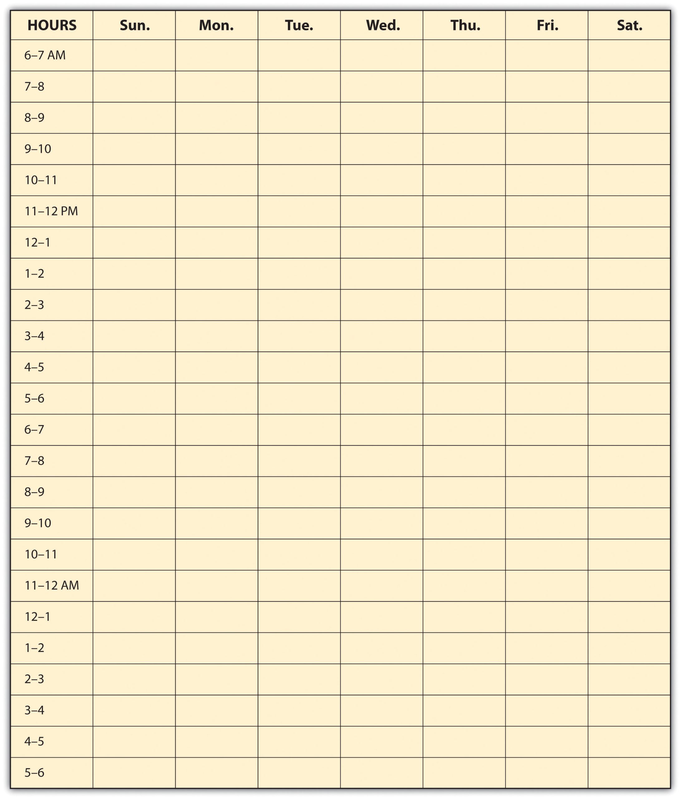 Weekly Planner