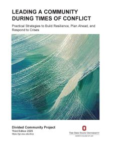 Leading a Community During Times of Conflict book cover