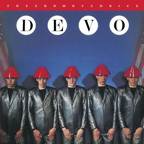 album cover of "Freedom of Choice" by the band DEVO