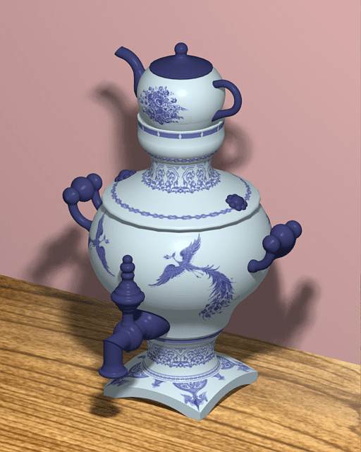 a tea pot graphic